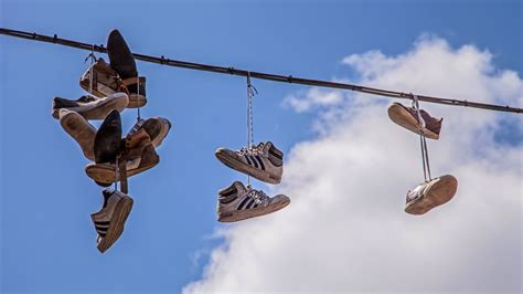 shoes on a powerline meaning.